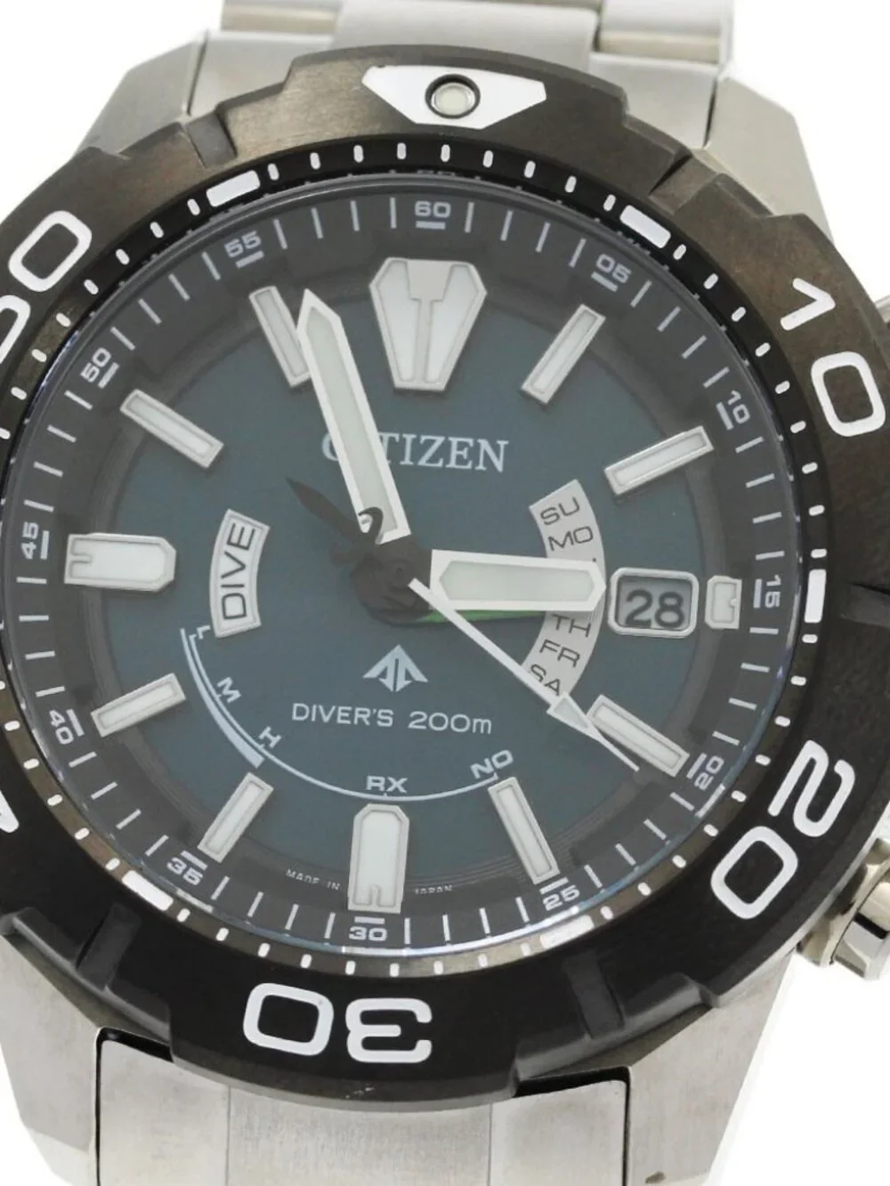 CITIZEN Promaster Marine H112-R012487/AS7145-69L Solar Powered Radio_961128